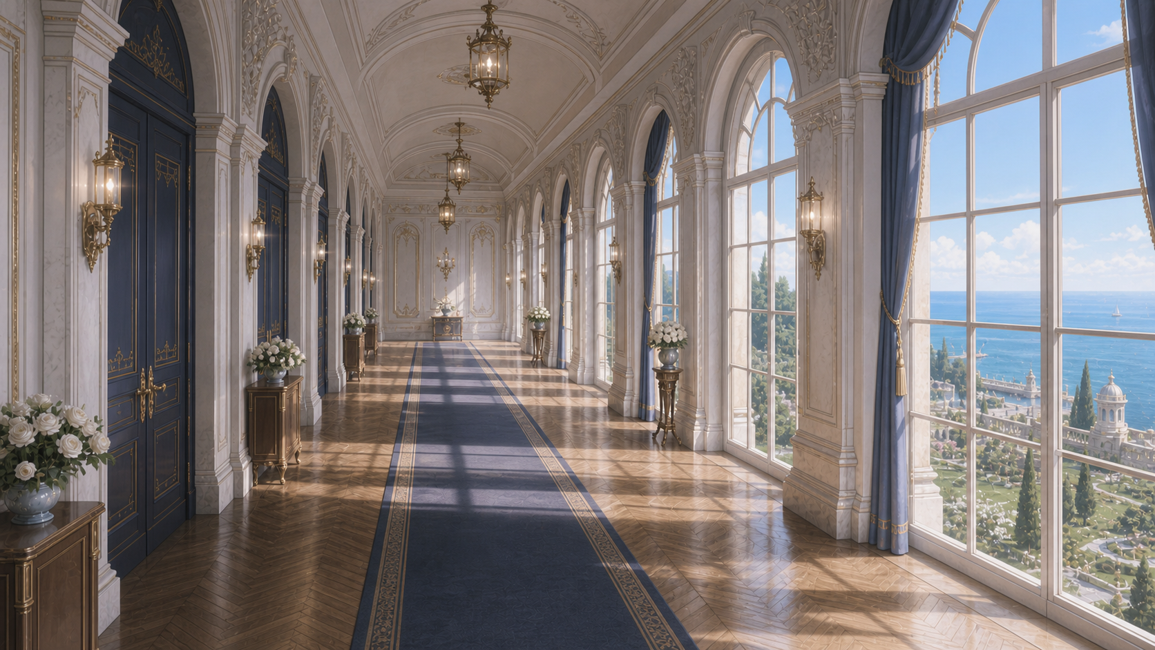 Royal Corridor, Day