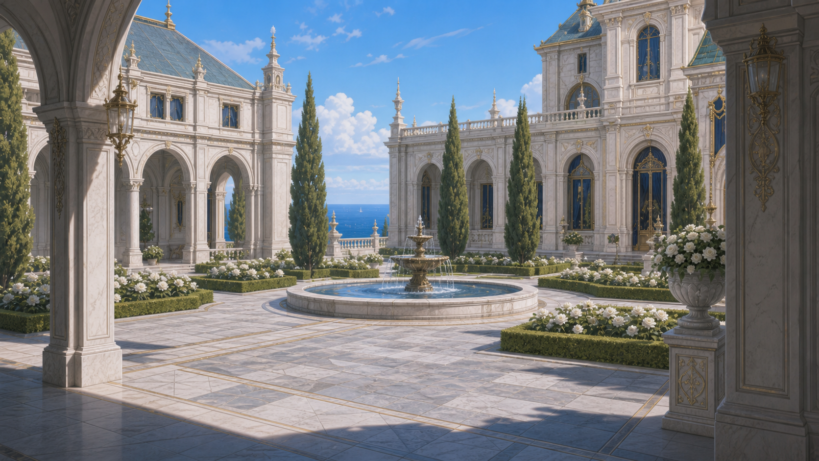 Inner Courtyard, Day