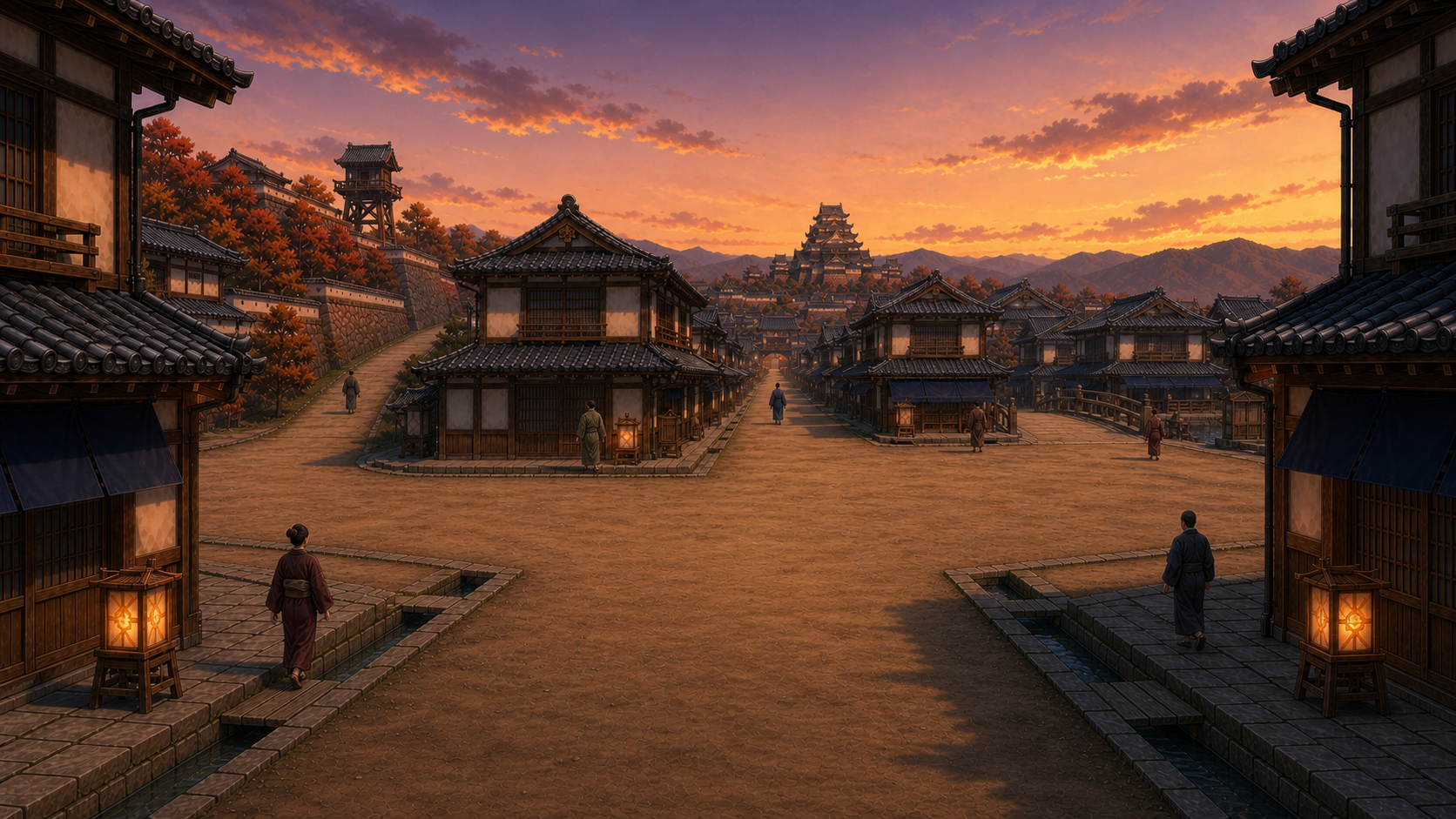Central Crossroads, 夕暮れの帰宅路