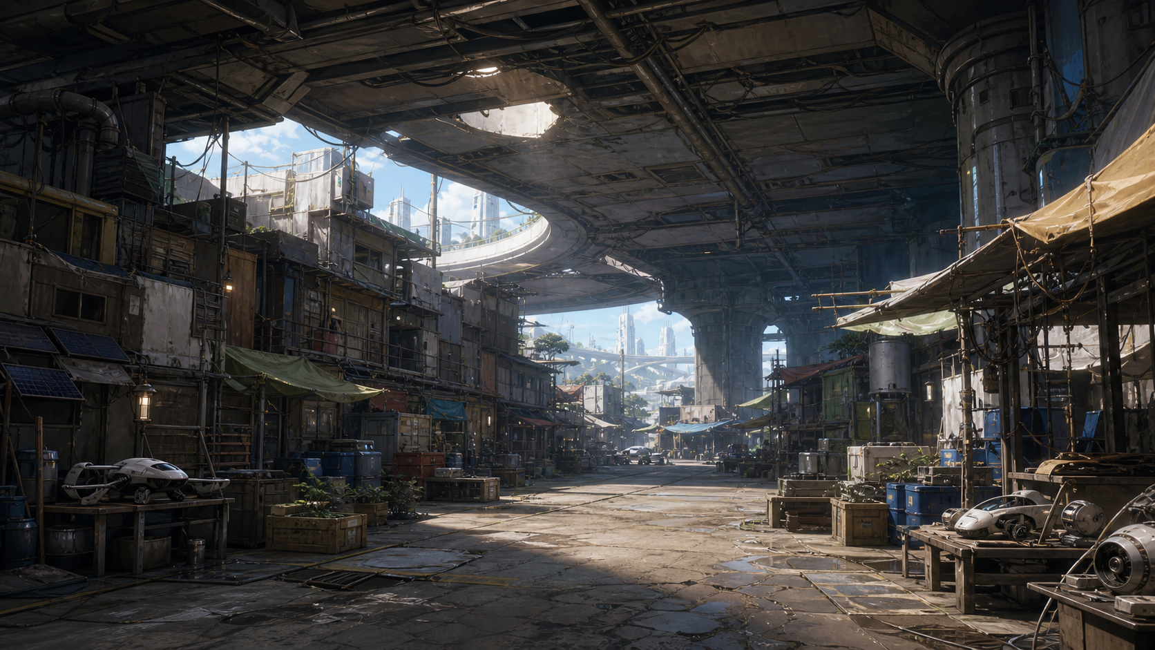 Under Ring Scrap Settlement, Base