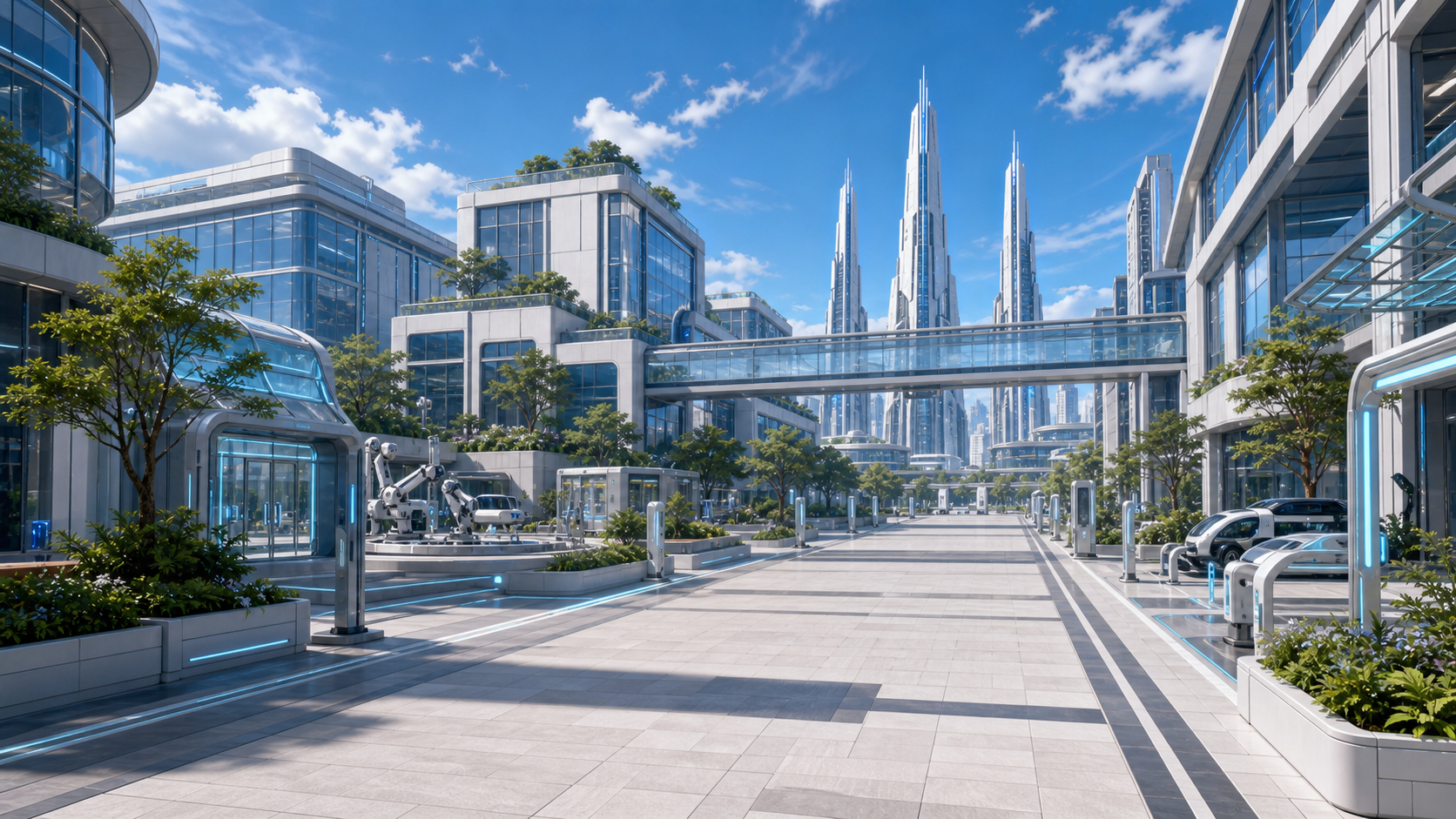 Corporate Research Boulevard, Base