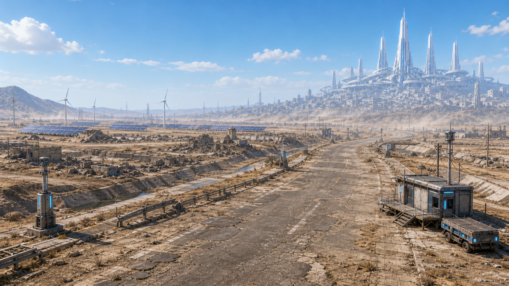 Dust Plain City Perimeter, Base