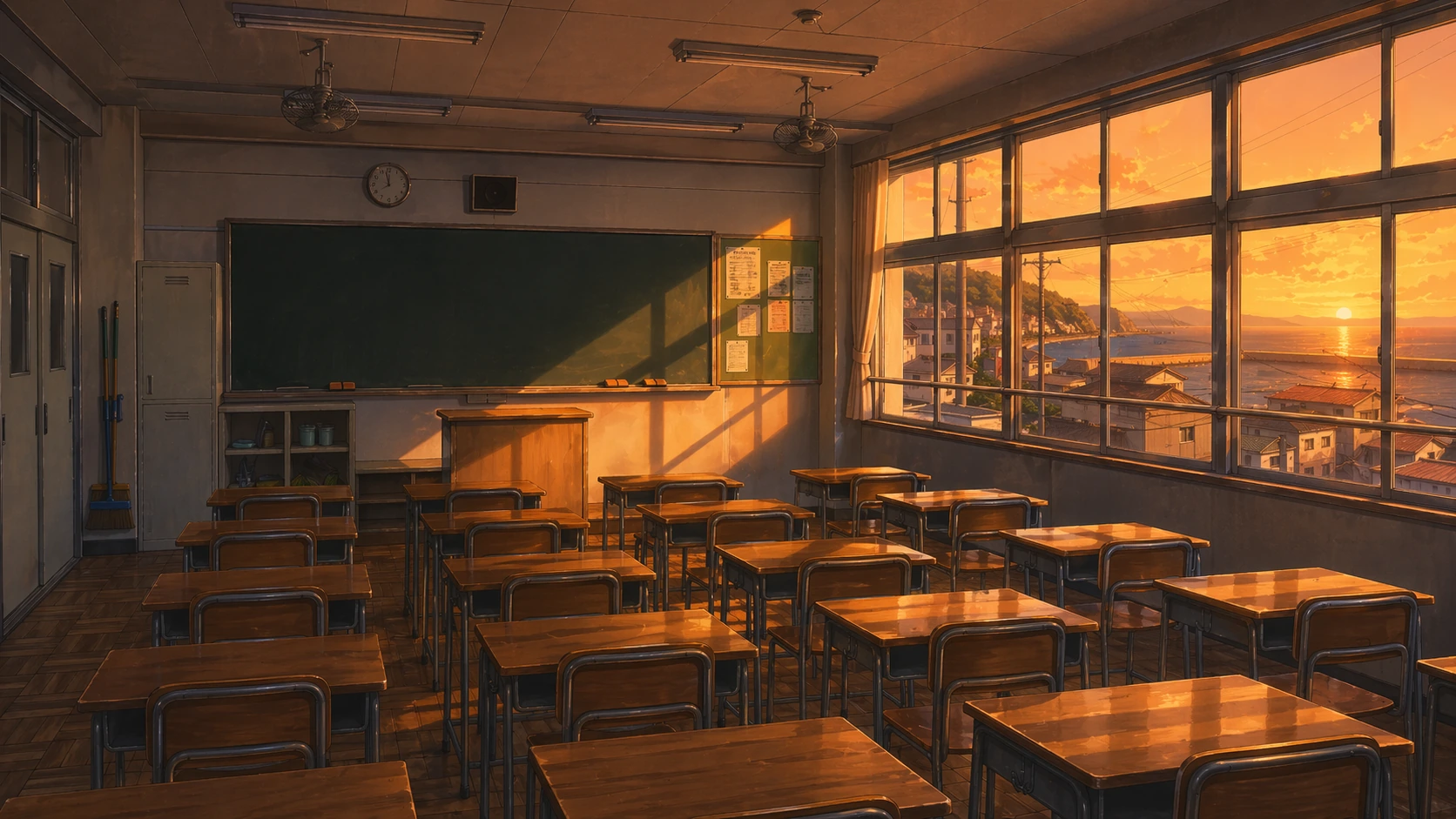 Classroom 2a, Evening